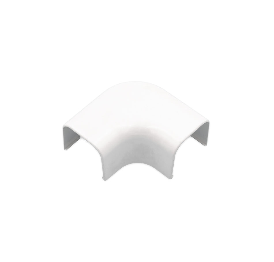 90 Degree Flat Bend (80mm)(White)