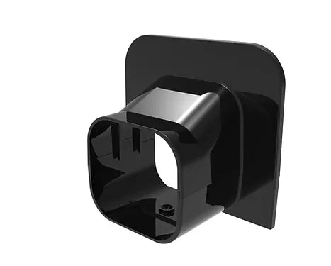 Ceiling/Wall Plate (72mm) Black