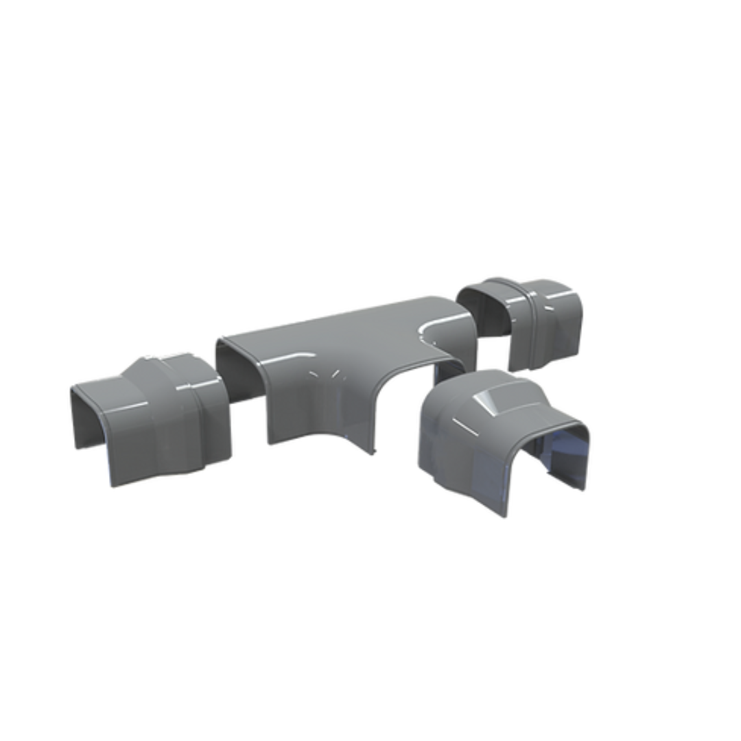 Tee Joint (72mm) Grey