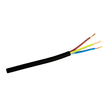 0.75mm 3 Core Cable 100m Reel Black